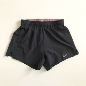 NIKE Womens Black Running Shorts Size XS
